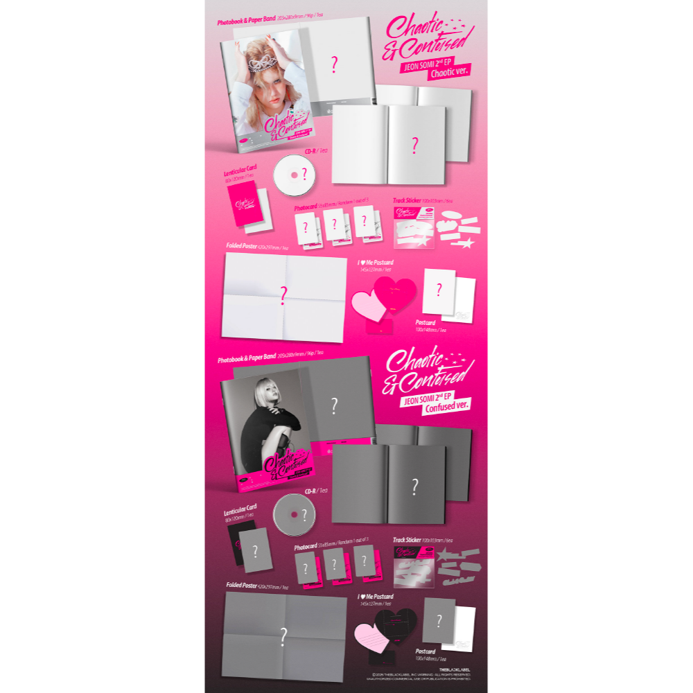 微樂客💃預購/通路特典 全昭彌 JEON SOMI - 2ND EP [CHAOTIC & CONFUSED]-細節圖2