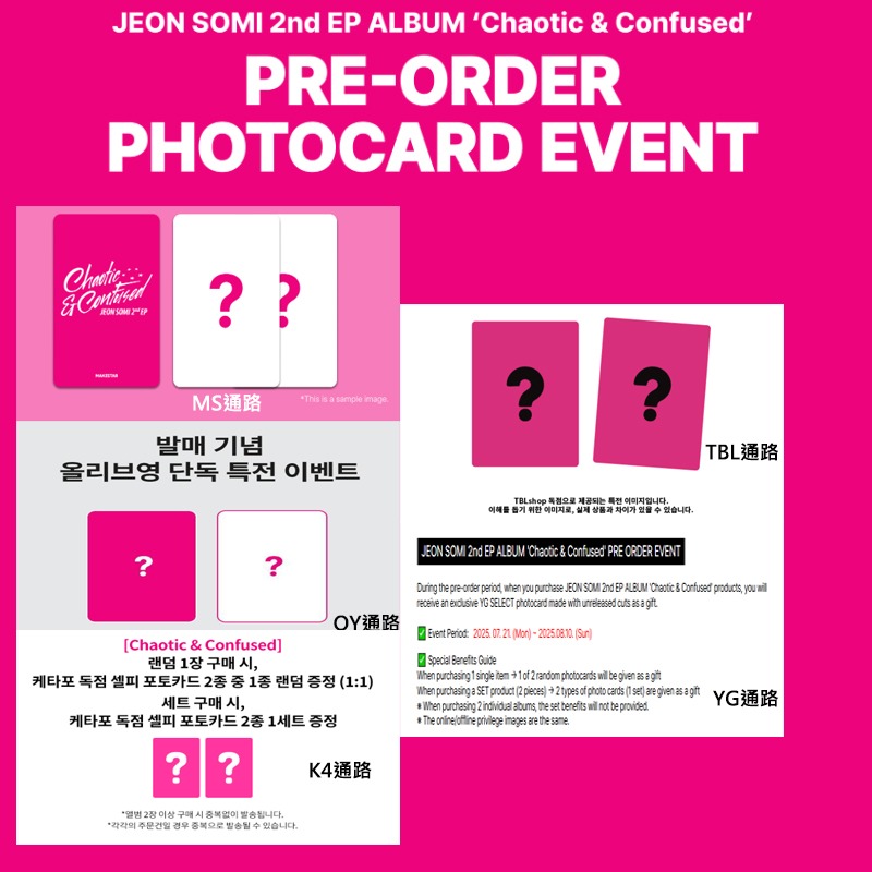 微樂客💃預購/通路特典 全昭彌 JEON SOMI - 2ND EP [CHAOTIC & CONFUSED]-細節圖3