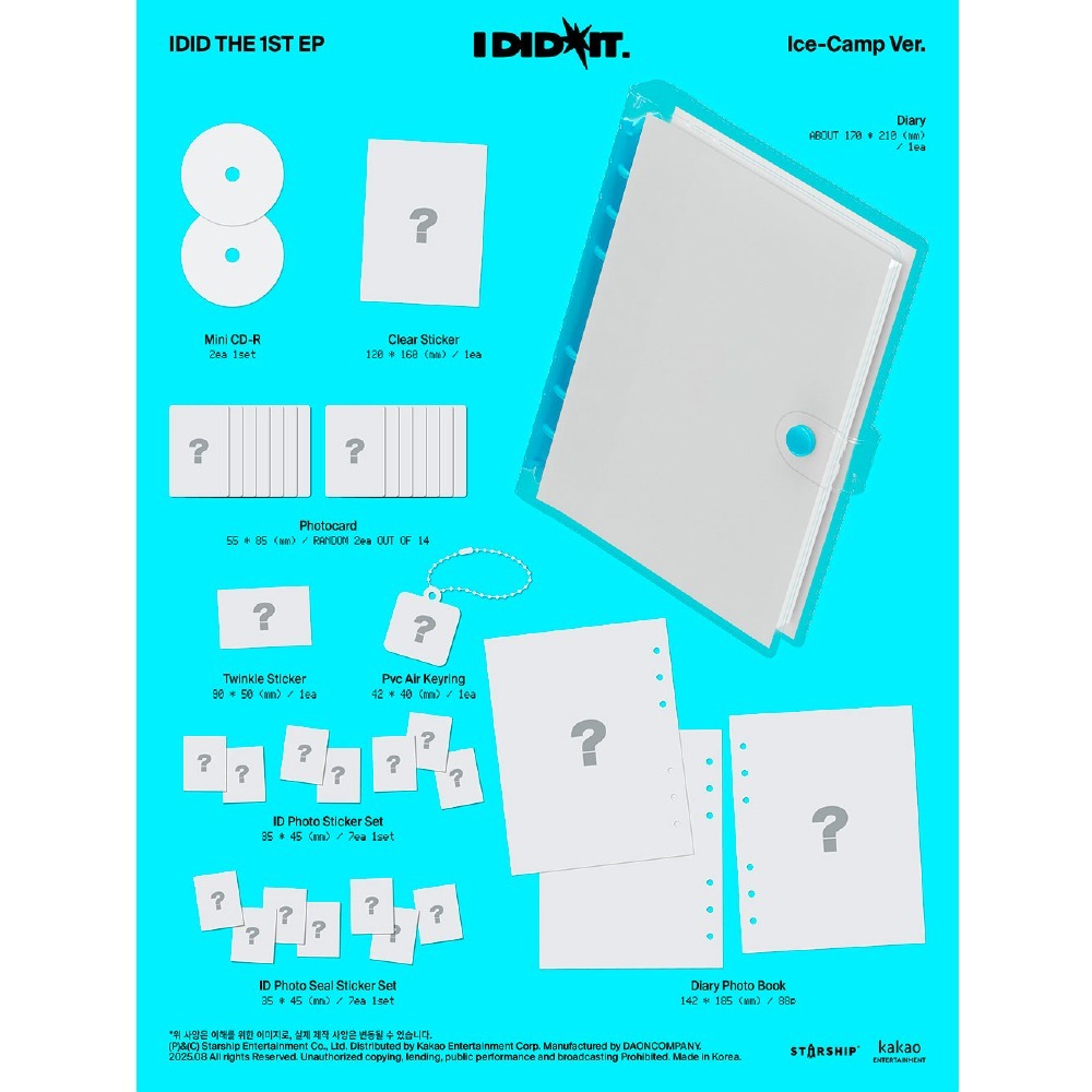 微樂客💃預購/通路特典 IDID - THE 1ST EP [I DID IT]-細節圖3