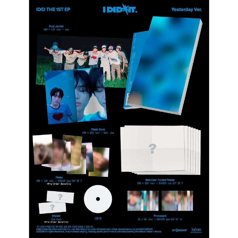 微樂客💃預購/通路特典 IDID - THE 1ST EP [I DID IT]-細節圖6