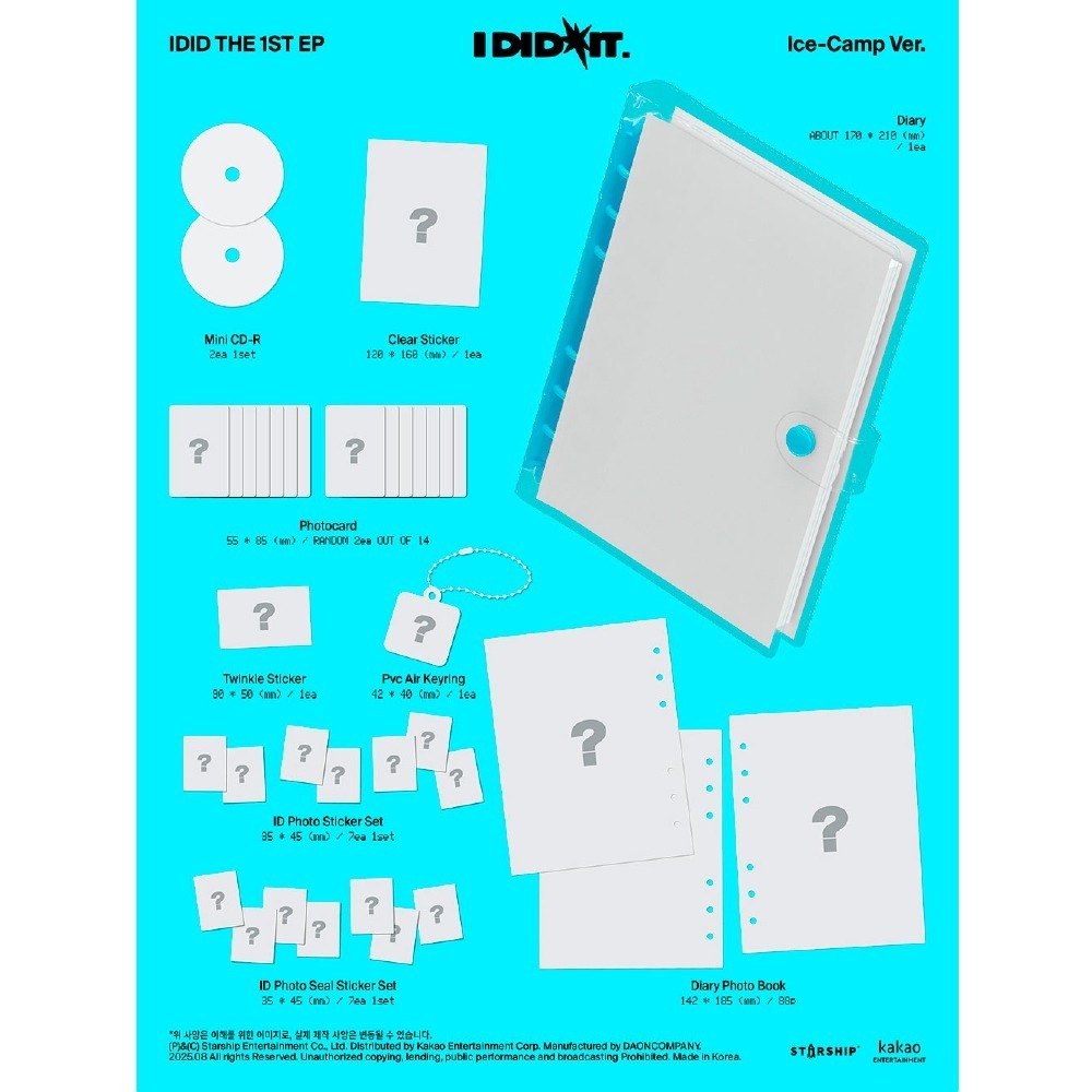 微樂客💃通路特典 IDID - THE 1ST EP [I DID IT]-細節圖3