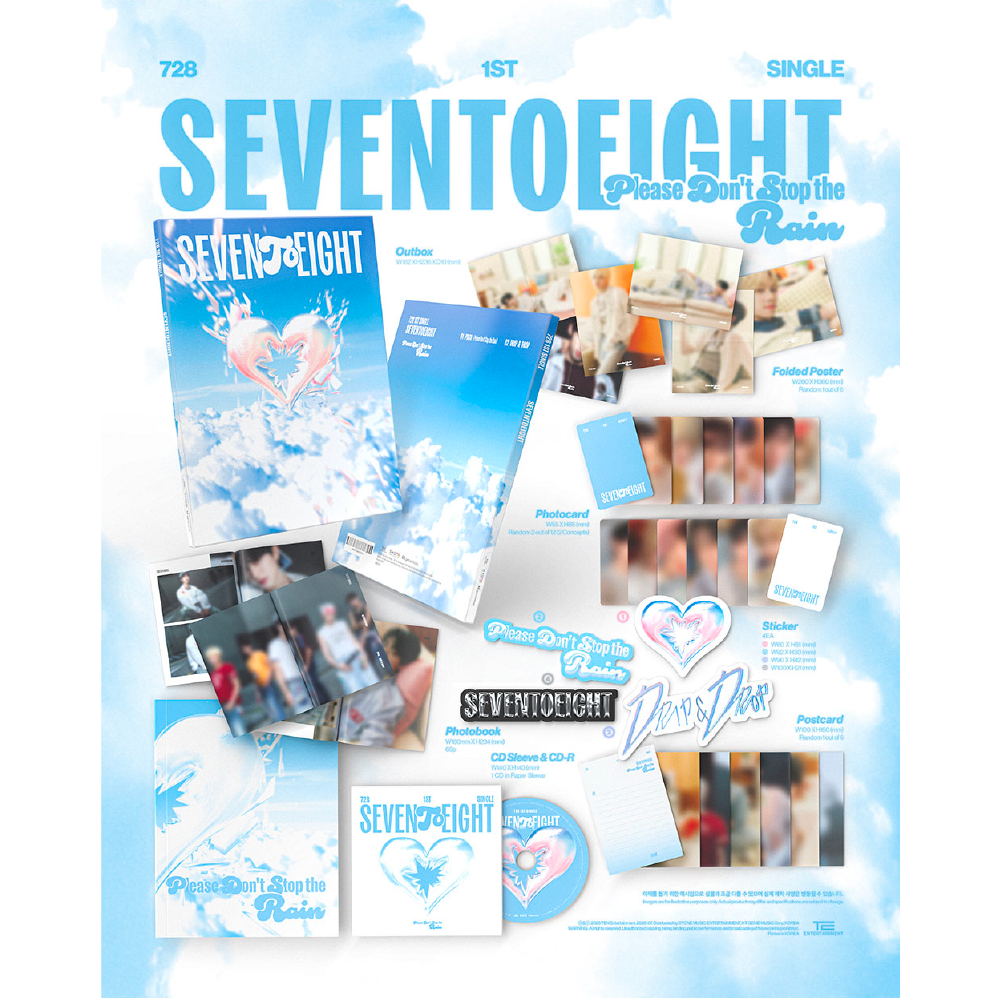 微樂客💃預購截止7.23 SEVENTOEIGHT - 1ST SINGLE [SEVENTOEIGHT]-細節圖3
