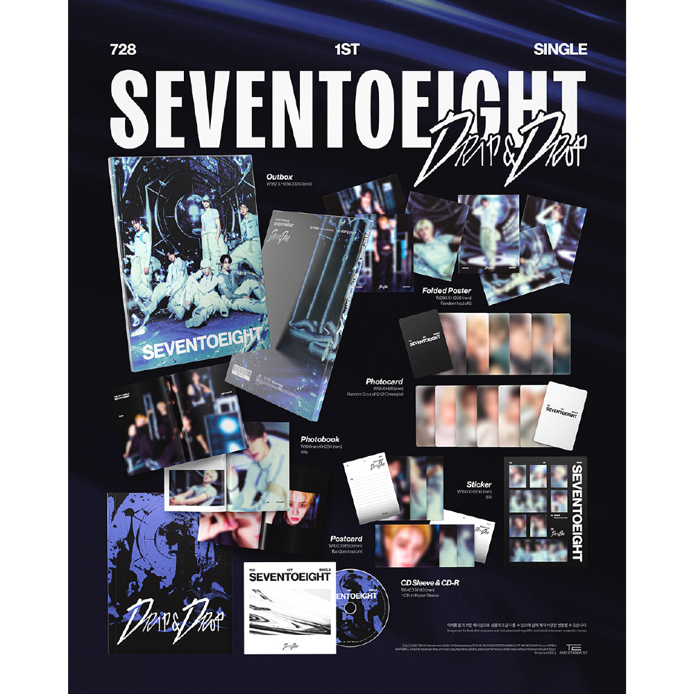 微樂客💃預購截止7.23 SEVENTOEIGHT - 1ST SINGLE [SEVENTOEIGHT]-細節圖4
