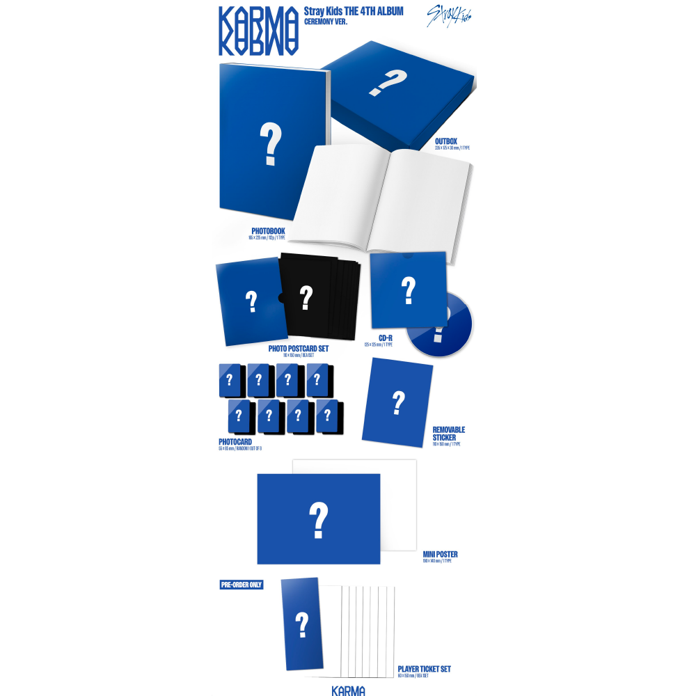 微樂客💃預購/通路特典 STRAY KIDS -  [KARMA] 正規四輯-細節圖2