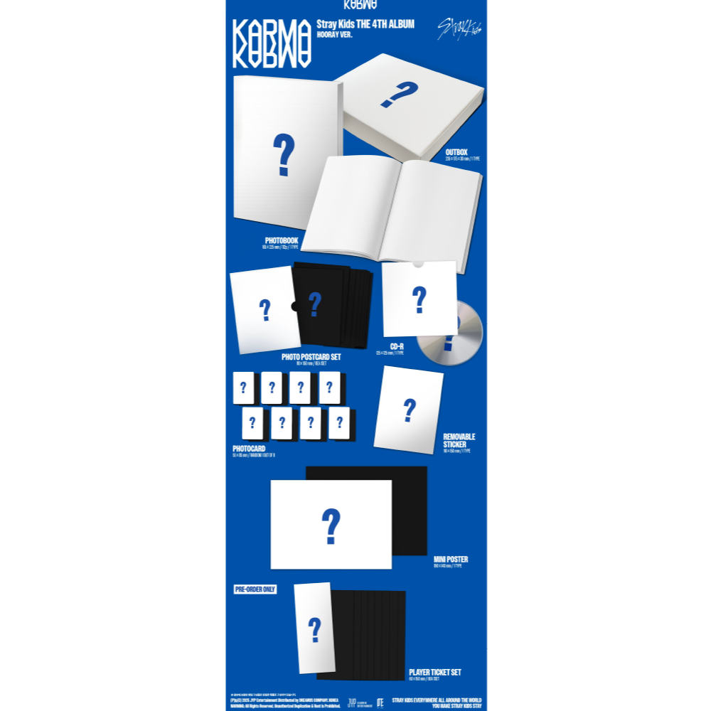 微樂客💃預購/通路特典 STRAY KIDS -  [KARMA] 正規四輯-細節圖3