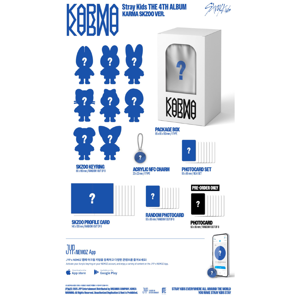 微樂客💃預購/通路特典 STRAY KIDS -  [KARMA] 正規四輯-細節圖4