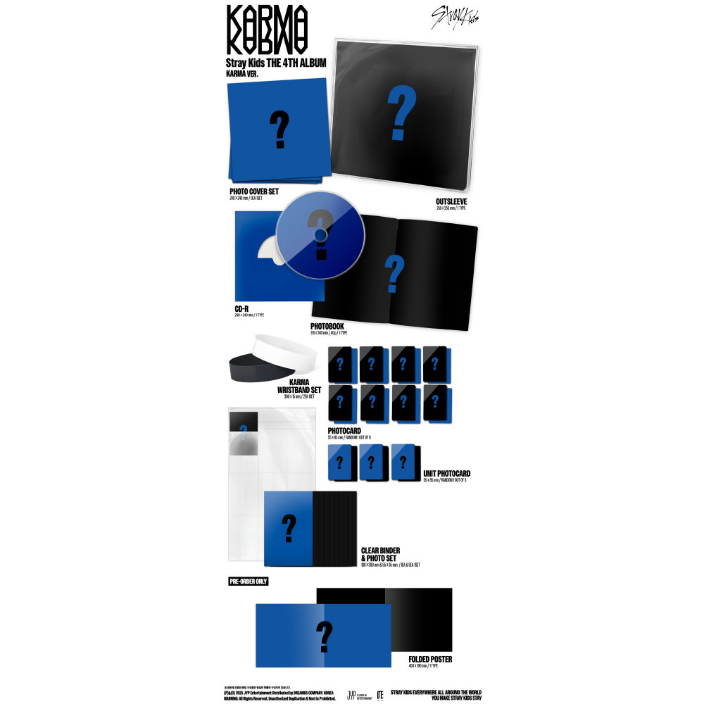 微樂客💃預購/通路特典 STRAY KIDS -  [KARMA] 正規四輯-細節圖6