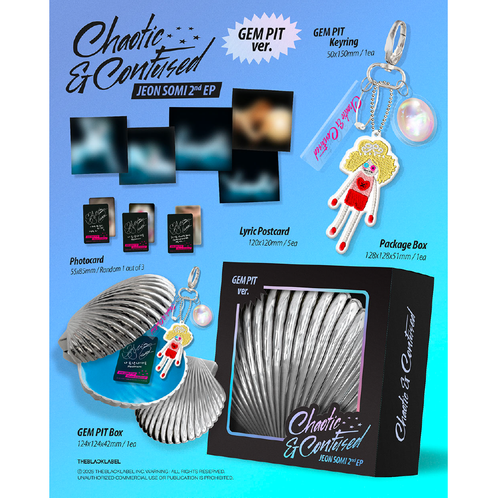 微樂客💃預購 *GEM PIT版* 全昭彌 JEON SOMI - [CHAOTIC & CONFUSED]-細節圖2