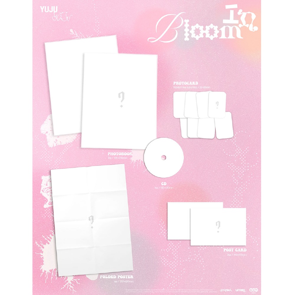 微樂客💃預購/通路特典 崔裕娜 YUJU (GFRIEND) - IN BLOOM] 迷你三輯-細節圖3