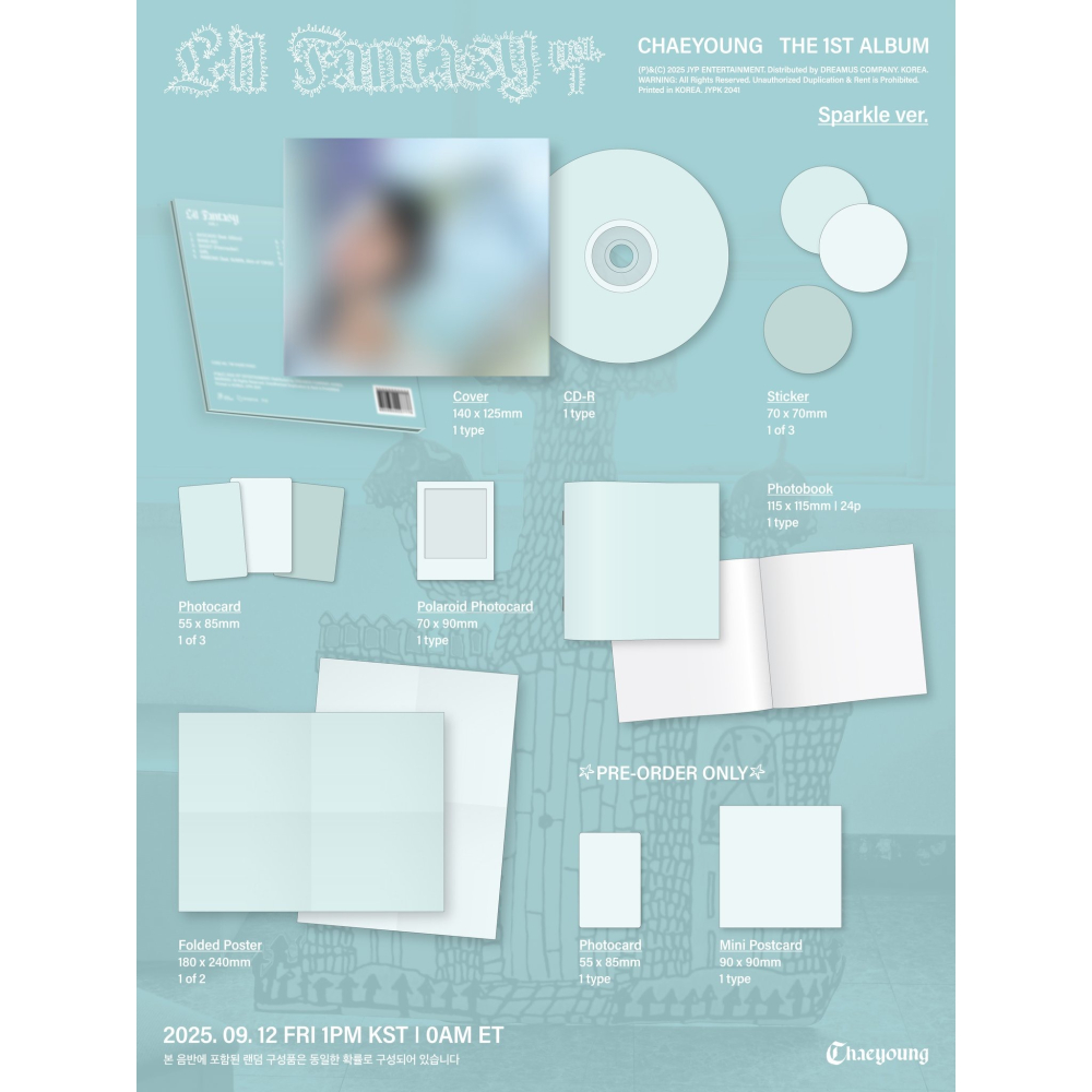 微樂客💃預購/通路特典 孫彩瑛 CHAEYOUNG ( TWICE ) - LIL FANTASY VOL.1-細節圖2