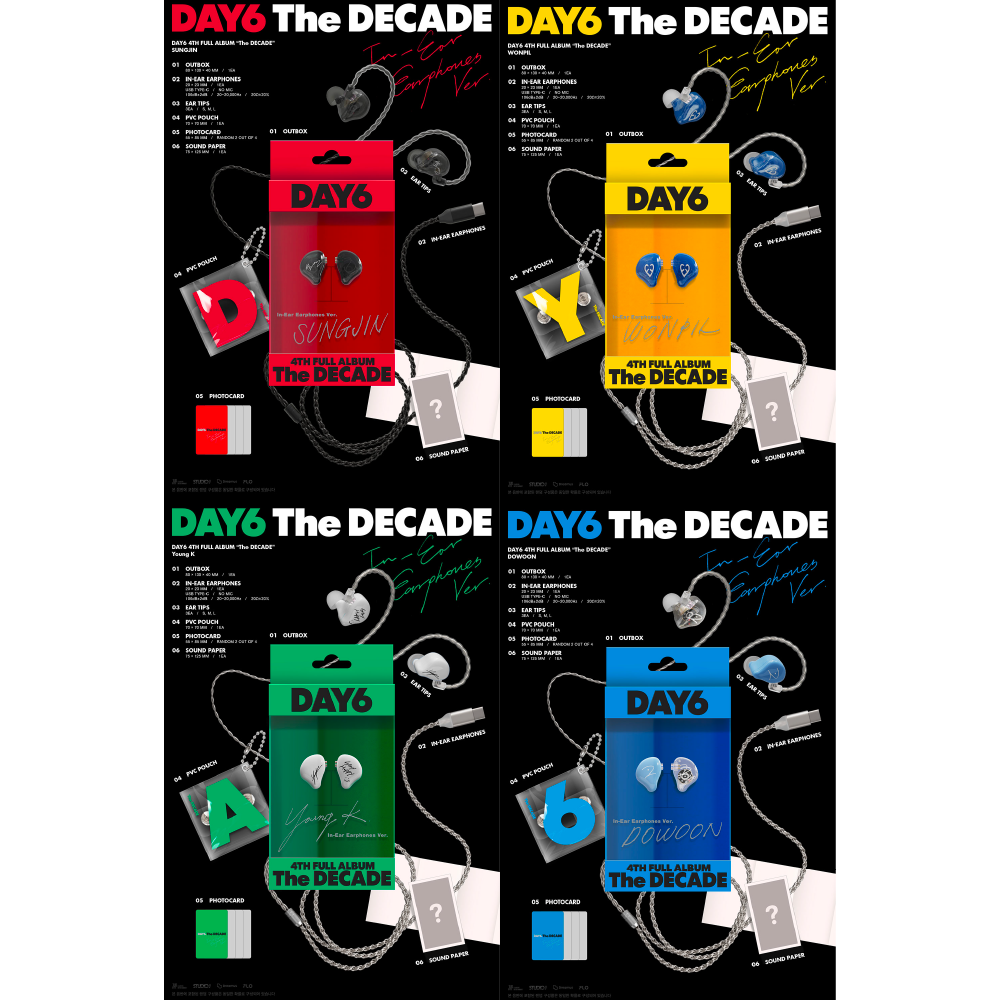 微樂客💃預購/通路特典 DAY6 - 4TH ALBUM [THE DECADE] 正規四輯-細節圖4