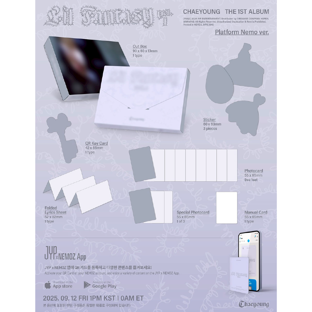 微樂客💃預購 *NEMO版* 彩瑛 CHAEYOUNG ( TWICE ) - LIL FANTASY VOL.1-細節圖2