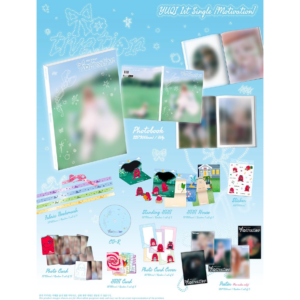 微樂客💃預購/通路特典 宋雨琦 YUQI (I_DLE) - 1ST SINGLE [MOTIVATION]-細節圖2