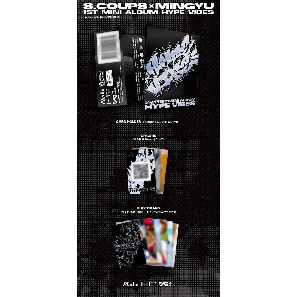 微樂客💃預購/通路特典 S.COUPS&MINGYU ( SEVENTEEN ) - [HYPE VIBES]-細節圖4