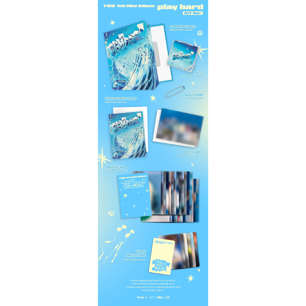 微樂客💃預購/通路特典/COM版可選成員 TWS - 4TH MINI ALBUM [PLAY HARD] 迷你四輯-細節圖4