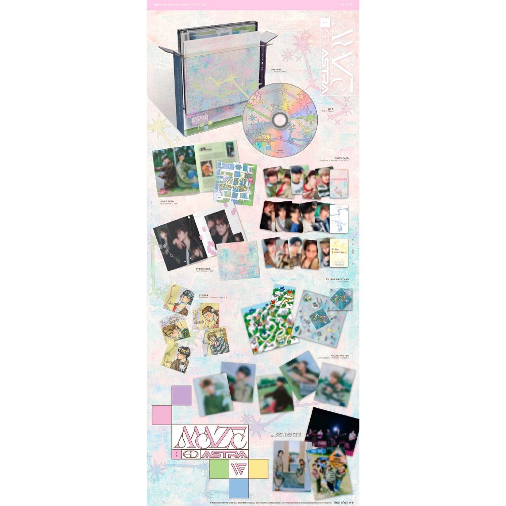 微樂客💃預購/通路特典 ONEWE - 4TH MINI ALBUM [MAZE : AD ASTRA] 迷你四輯-細節圖3
