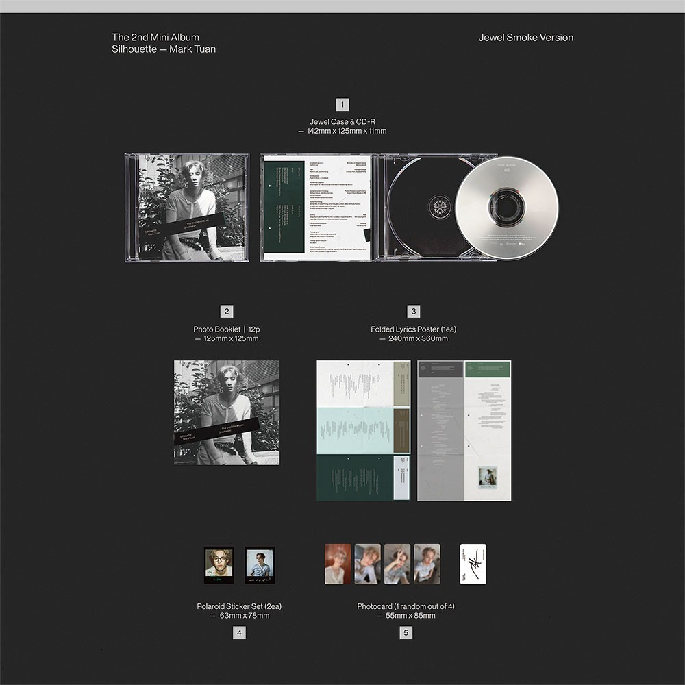 微樂客💃預購 段宜恩 MARK TUAN (GOT7) - SILHOUETTE-細節圖2