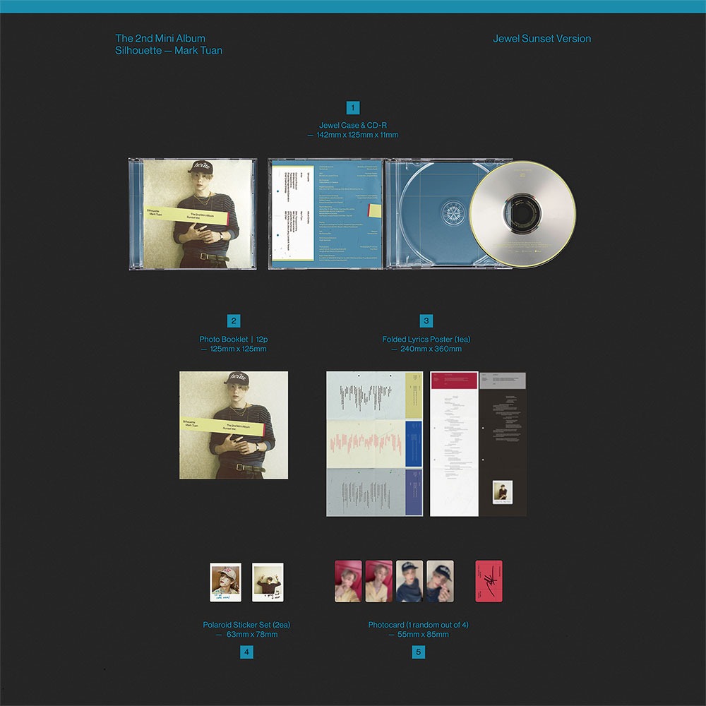 微樂客💃預購 段宜恩 MARK TUAN (GOT7) - SILHOUETTE-細節圖4