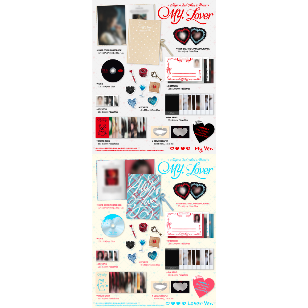 微樂客💃預購/通路特典/下單前請看說明 曺薇娟 MIYEON ( I-DLE ) - [MY, LOVER]-細節圖2