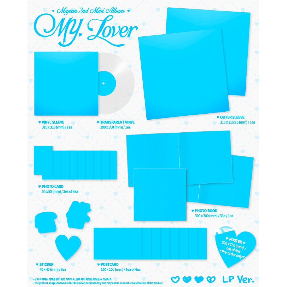 微樂客💃預購/通路特典/下單前請看說明 曺薇娟 MIYEON ( I-DLE ) - [MY, LOVER]-細節圖3