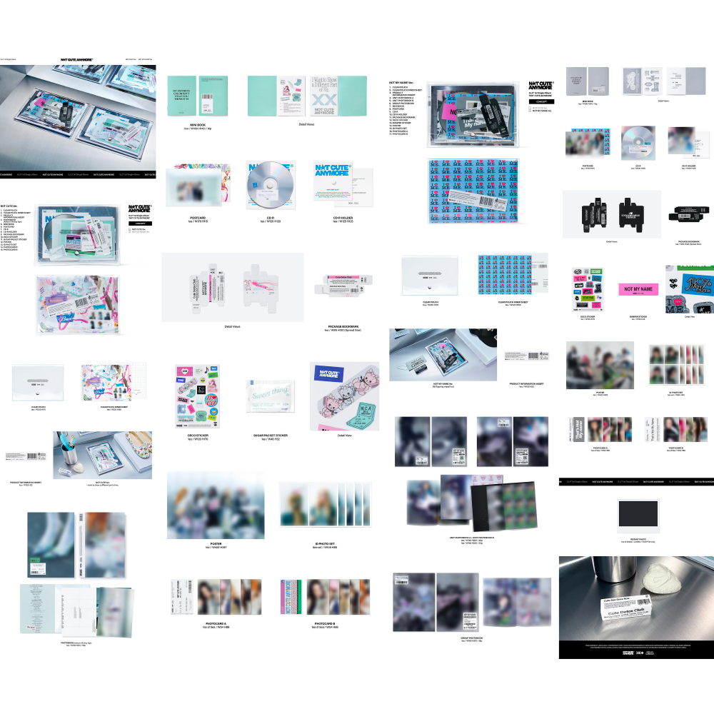 微樂客💃預購/通路特典 ILLIT - 1ST SINGLE ALBUM ＇NOT CUTE ANYMORE＇-細節圖2