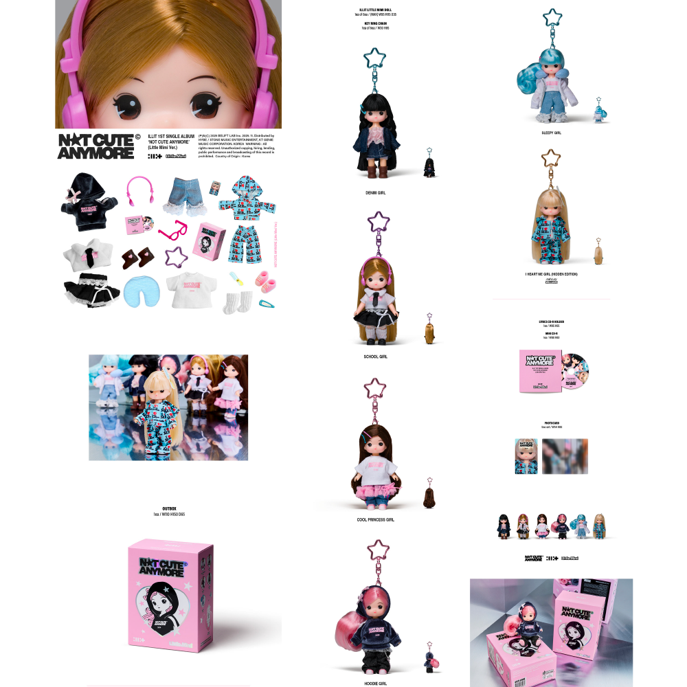 微樂客💃預購/通路特典 ILLIT - 1ST SINGLE ALBUM ＇NOT CUTE ANYMORE＇-細節圖4