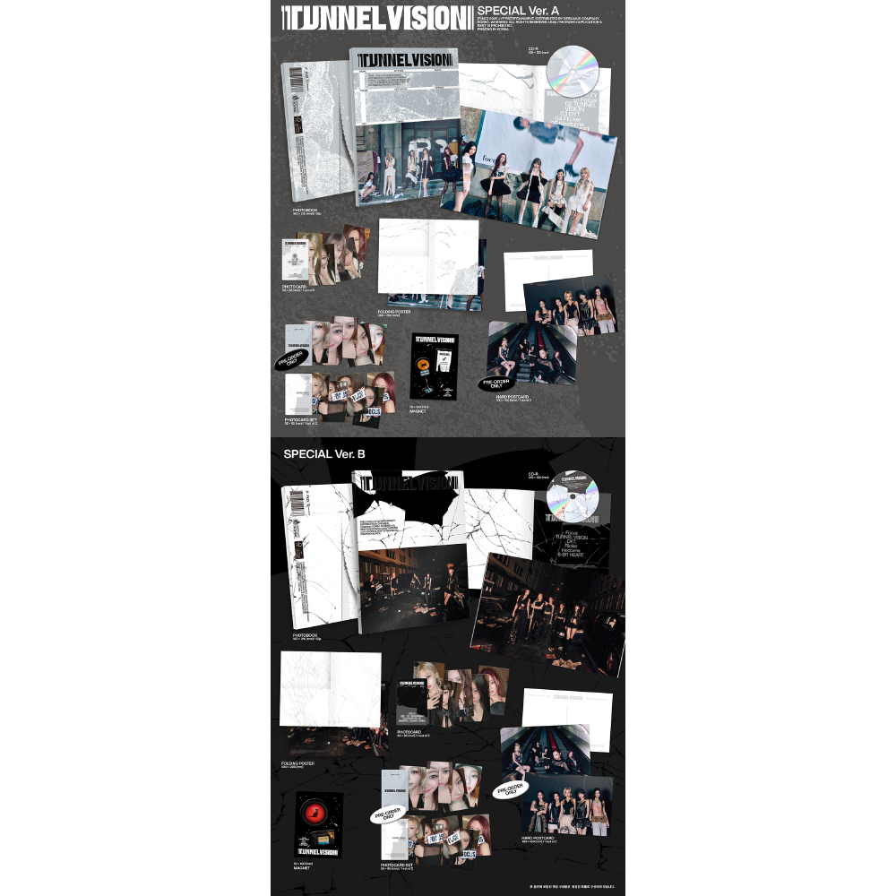 微樂客💃預購 *特別限量版*  ITZY - TUNNEL VISION 迷你專輯-細節圖2
