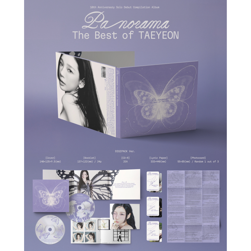 微樂客💃現貨/K4活動特典 太妍 TAEYEON PANORAMA :THE BEST OF TAEYEON-細節圖2