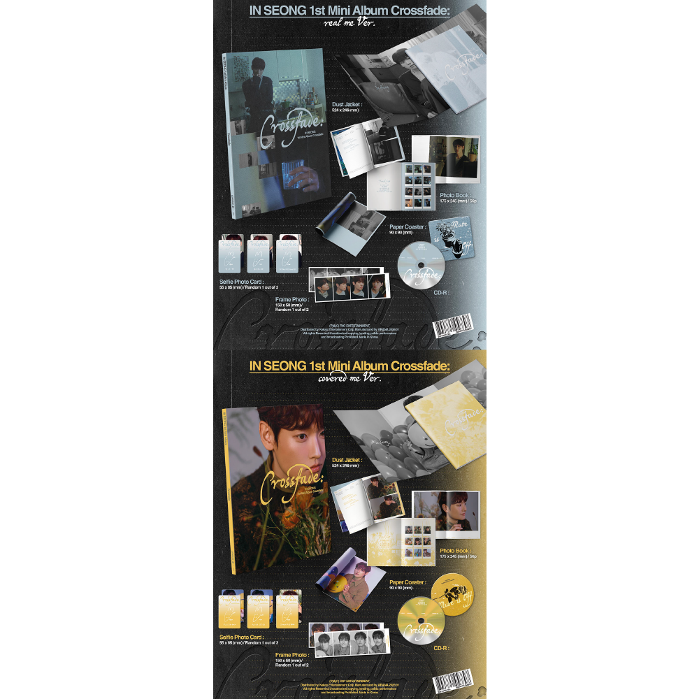 微樂客💃預購 金仁誠 KIM IN SEONG（SF9）- MINI ALBUM [CROSSFADE:] 迷你專輯-細節圖2