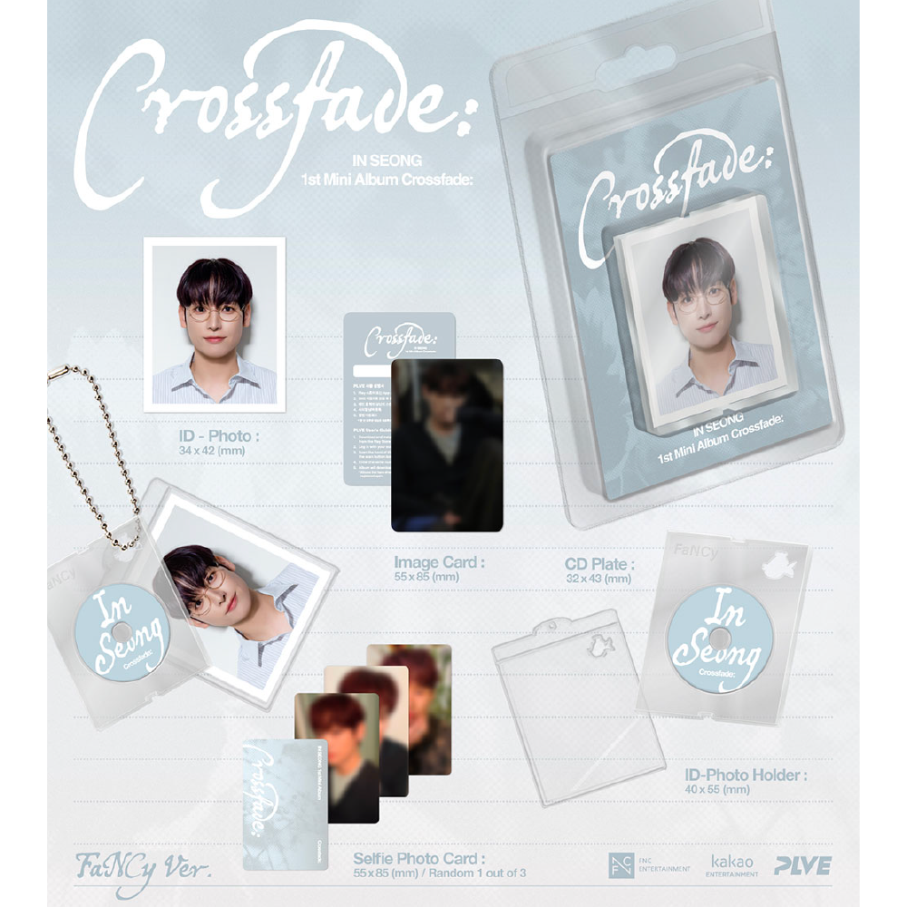 微樂客💃預購 金仁誠 KIM IN SEONG（SF9）- MINI ALBUM [CROSSFADE:] 迷你專輯-細節圖3