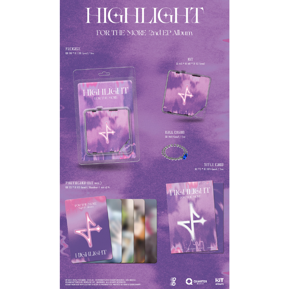 微樂客💃預購 FOR THE MORE - 2ND EP [HIGHLIGHT] EP二輯-細節圖3