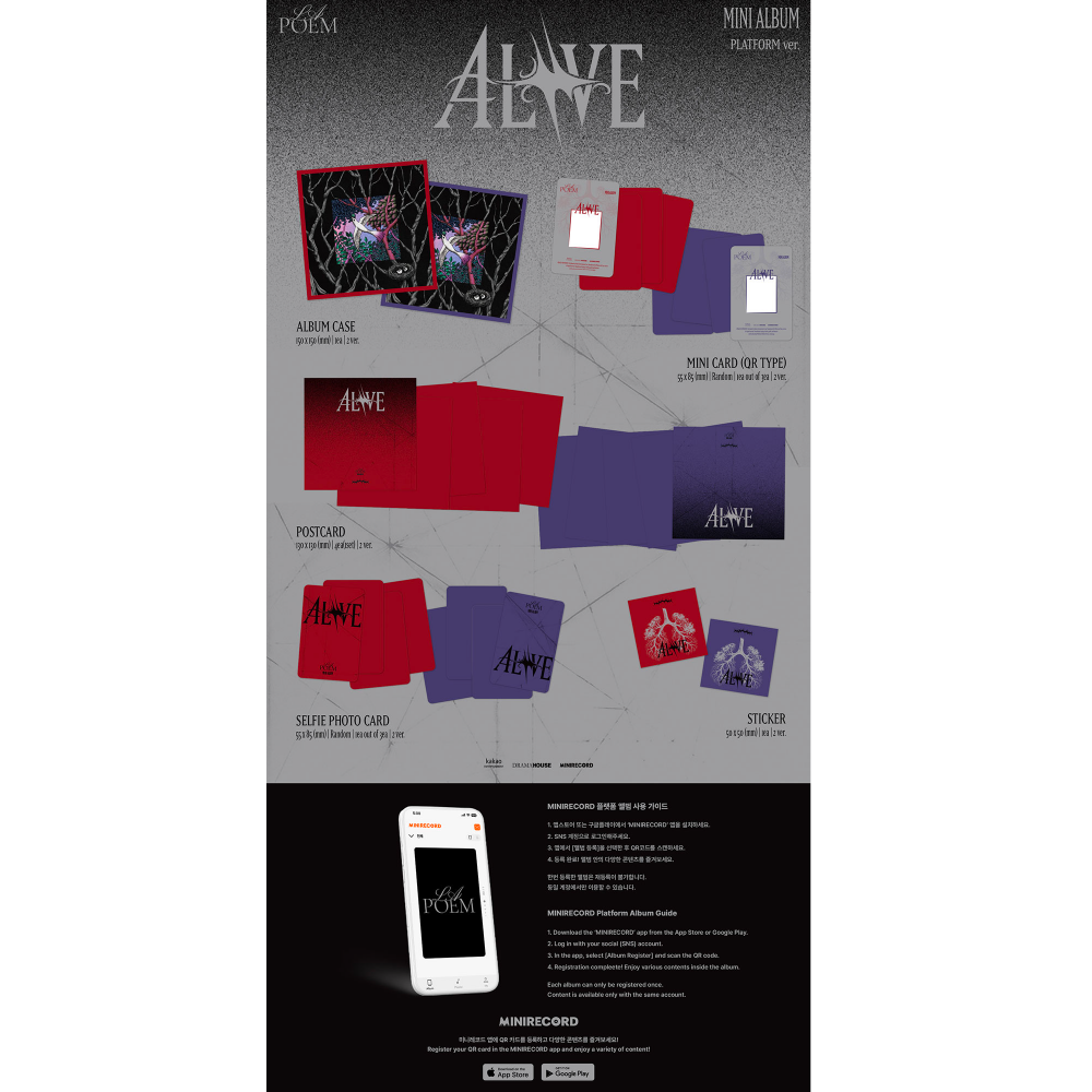 微樂客💃代購 LA POEM - 3RD MINI ALBUM [ALIVE] 迷你三輯-細節圖2