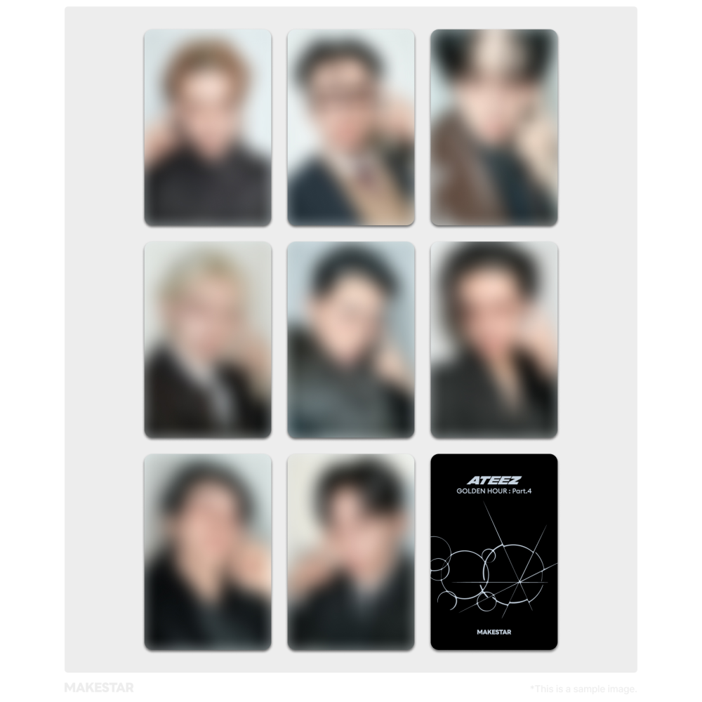 微樂客💃預購/MS通路簽售特典 ATEEZ - [GOLDEN HOUR PART.4] 迷你十三輯-細節圖3