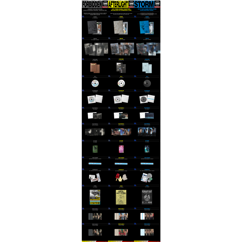 微樂客💃預購/四種通路LD特典 ENHYPEN [THE SIN : VANISH] 迷你七輯-細節圖2