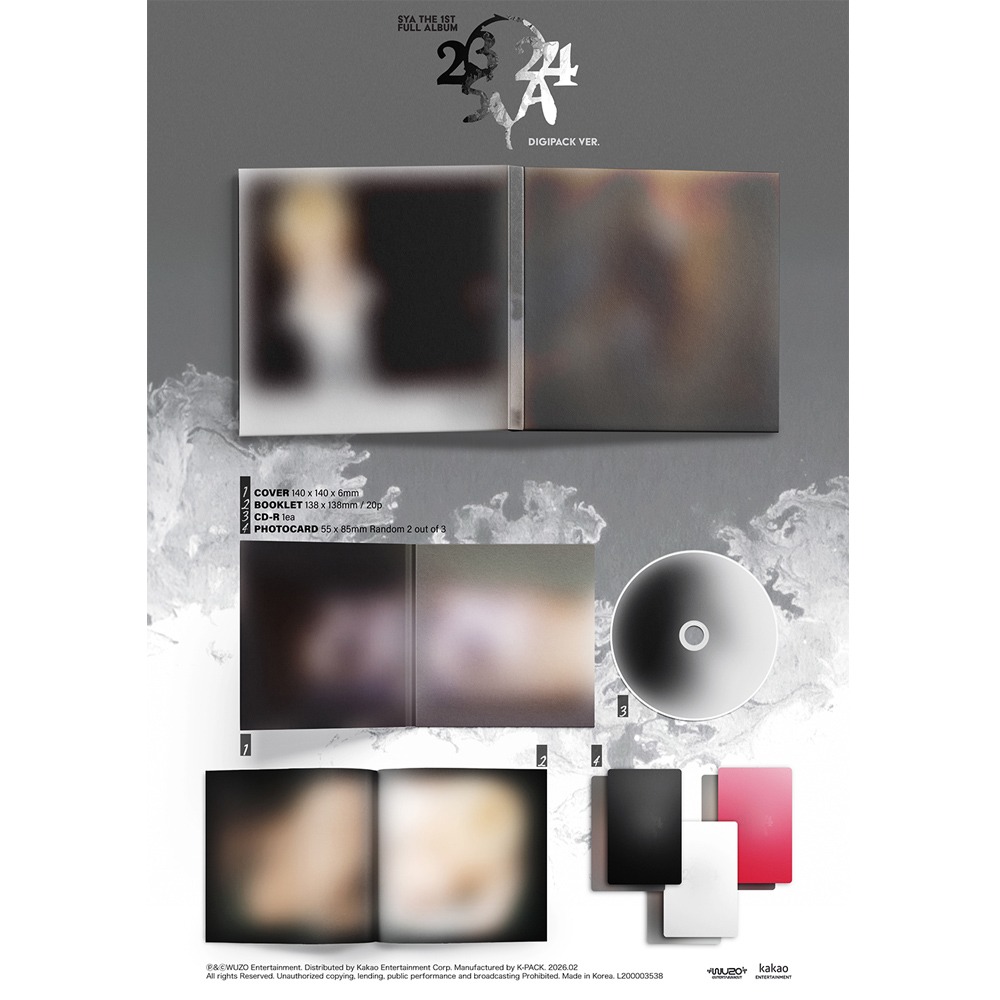 微樂客💃代購 SYA - 1ST FULL ALBUM [23:24] 正規一輯-細節圖2