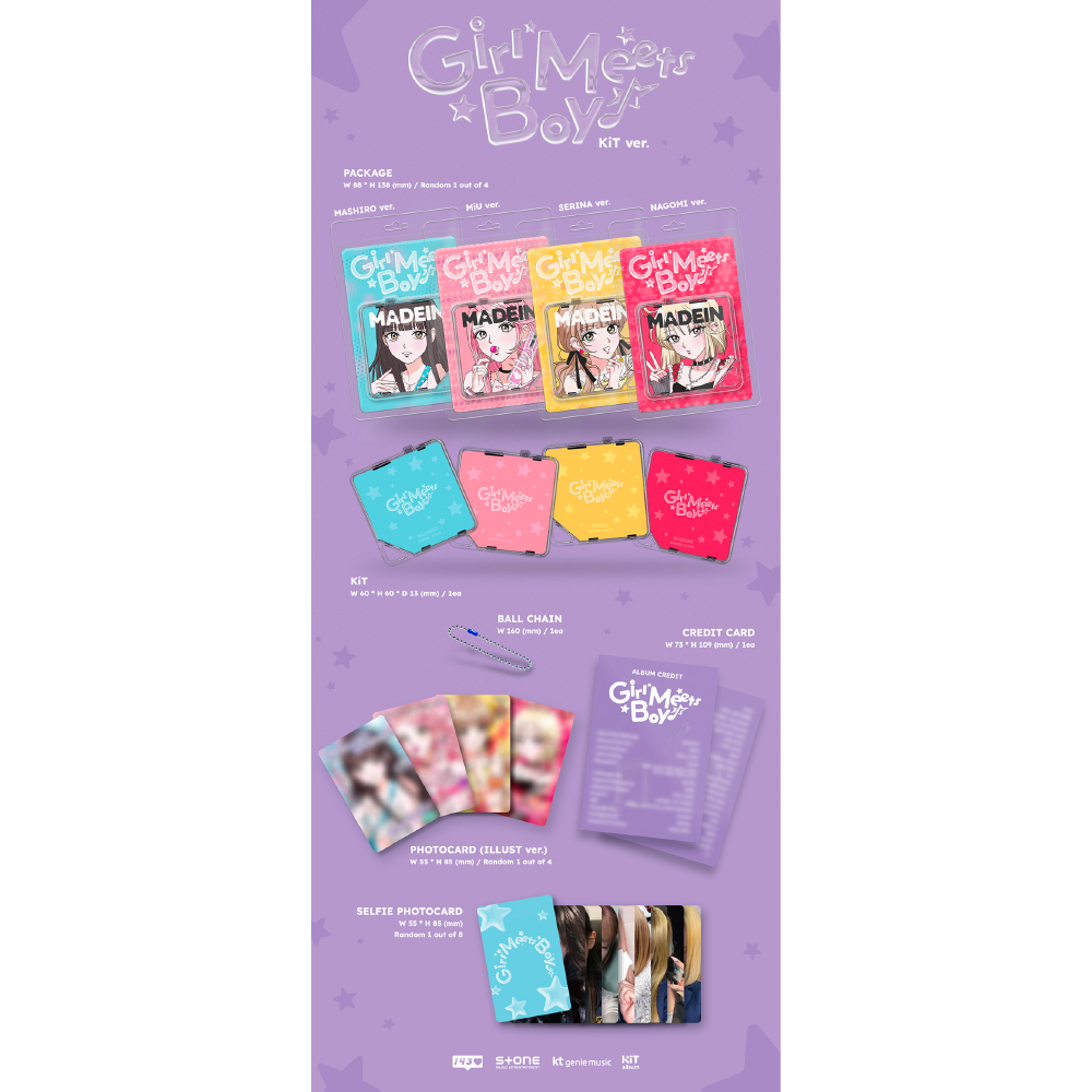 微樂客💃預購 MADEIN - GIRL MEETS BOY-細節圖3