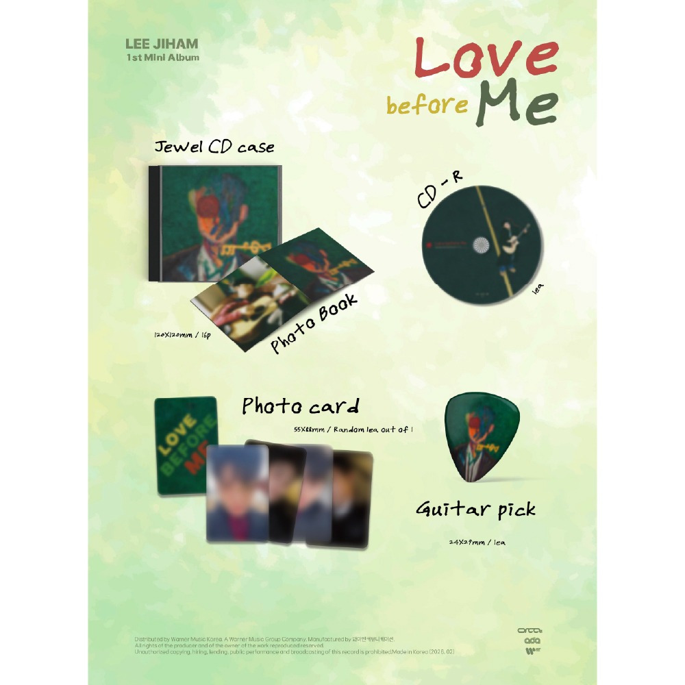 微樂客💃 預購 LEE JIHAM (A.C.E) - 迷你一輯 [LOVE BEFORE ME]-細節圖2