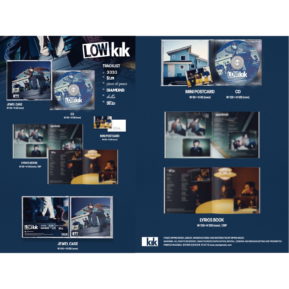 微樂客💃 預購 KIK - 單曲專輯 [LOW KIK]-細節圖2