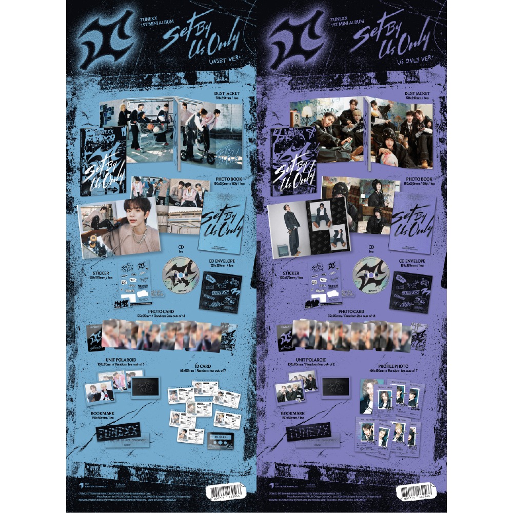 微樂客💃 預購/通路特典 TUNEXX - 迷你一輯 [SET BY US ONLY]-細節圖2