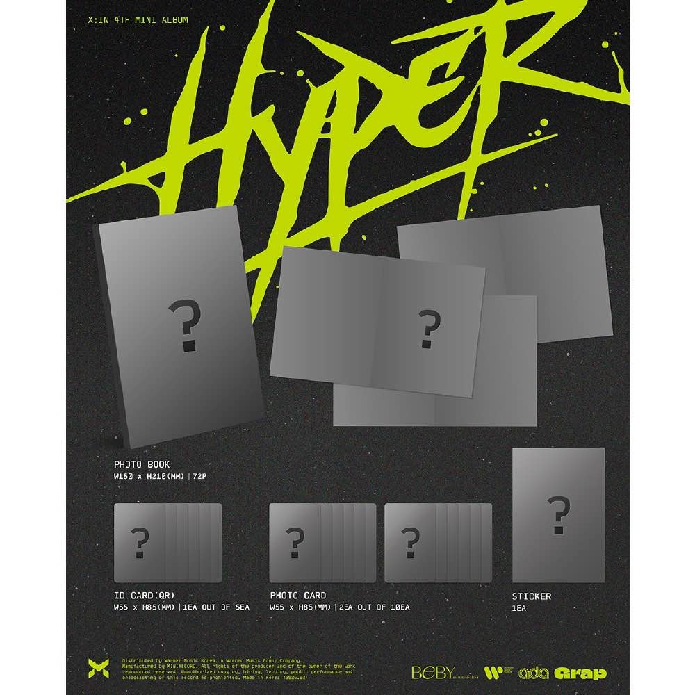 微樂客💃 預購 X:IN - 迷你四輯 [HYPER] (PLATFORM版)-細節圖2