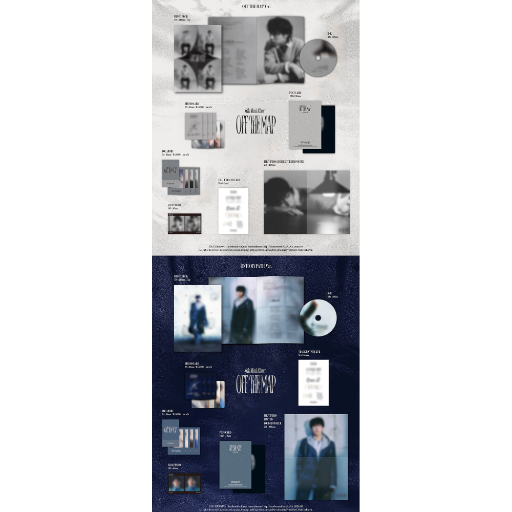 微樂客💃 預購 金聖圭 KIM SUNG KYU (INFINITE) - 迷你六輯 [OFF THE MAP]-細節圖2