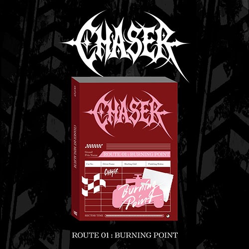 微樂客💃 預購 CHASER - 迷你一輯 [ROUTE 01 : BURNING POINT]-規格圖2