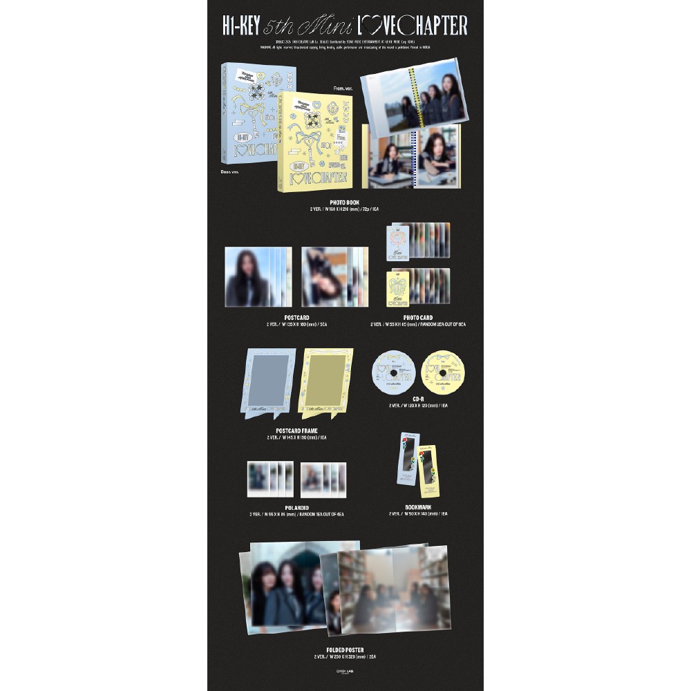 微樂客💃 預購 H1-KEY - 迷你五輯 [LOVECHAPTER]-細節圖2