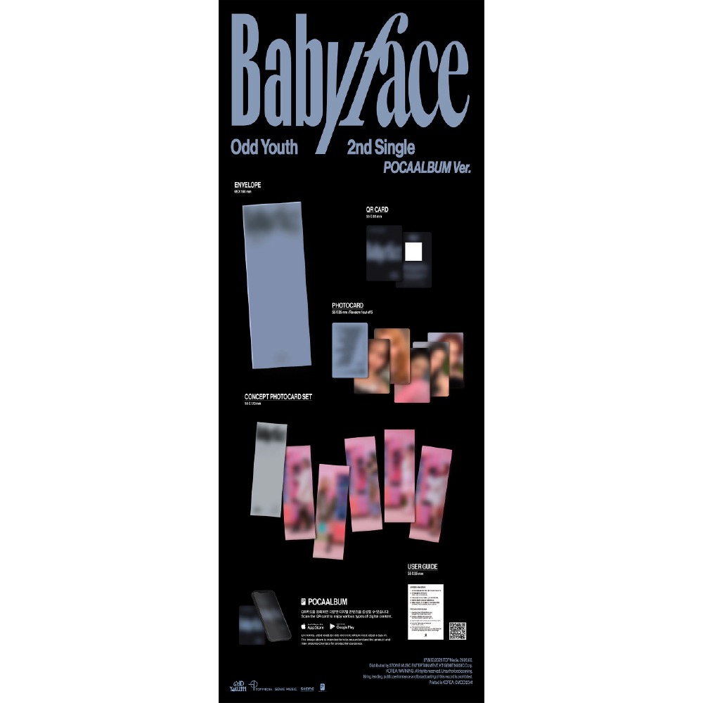 微樂客💃 預購 ODD YOUTH - 單曲二輯 [BABYFACE]-細節圖2