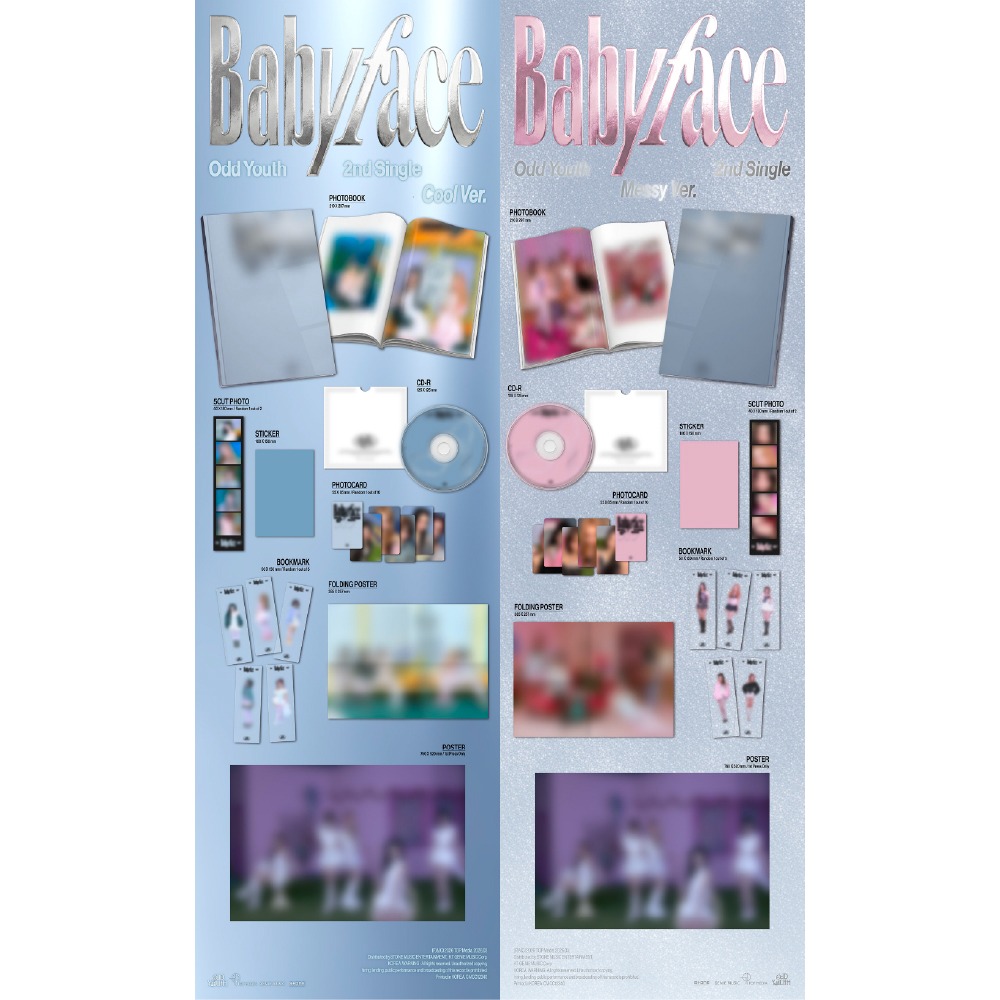 微樂客💃 預購 ODD YOUTH - 單曲二輯 [BABYFACE]-細節圖3