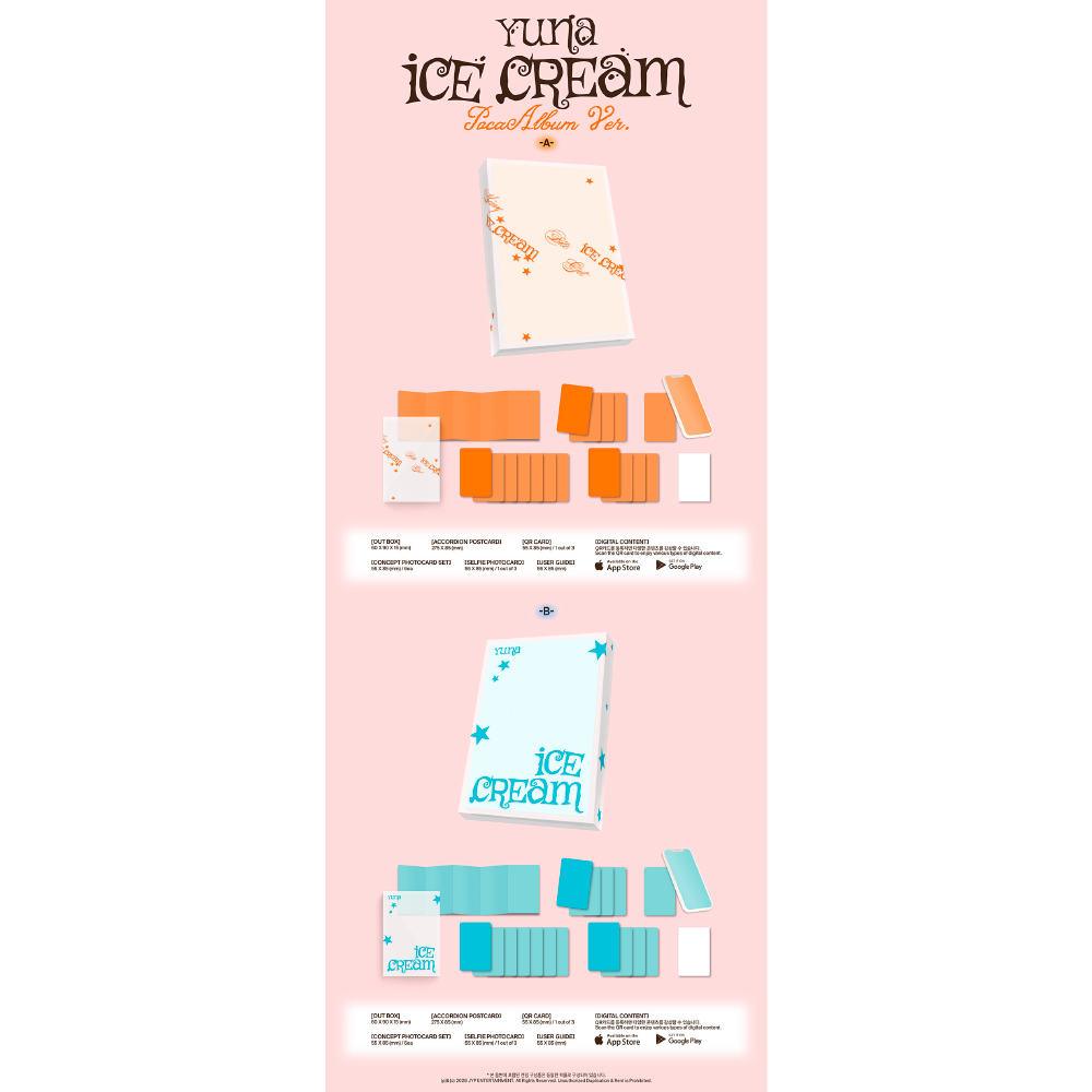 微樂客💃 申有娜 YUNA (ITZY) - 迷你一輯 [ICE CREAM]-細節圖5