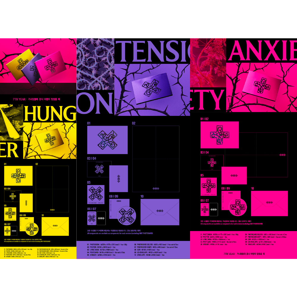 微樂客💃 預購 TXT - 第八迷你專輯 7TH YEAR: STILLNESS IN THE THORNS-細節圖2