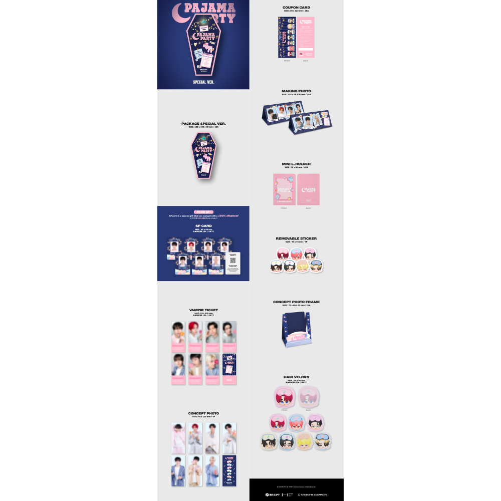 微樂客💃 預購 ENHYPEN - WORLD COUPON CARD PAJAMA PARTY-細節圖4