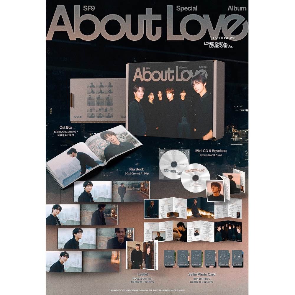 微樂客💃 預購 SF9 - 特別專輯 [ABOUT LOVE]-細節圖2