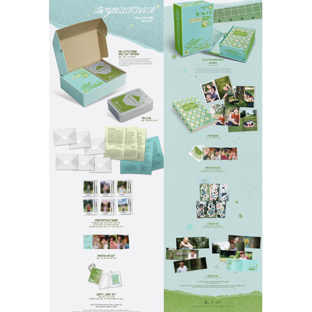 微樂客💃 預購/通路特典 BOYNEXTDOOR - COLLECTED BOOK VOL.3-細節圖3